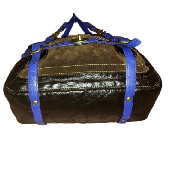 Coach Cursive Creed Limited Edition Legacy Garcia Mixed Patent & Suede Leather - Picture 5 of 7